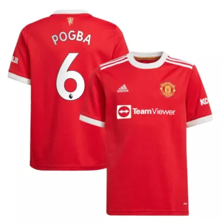 Manchester United POGBA #6 Home Jersey 2021/22 - gojerseys