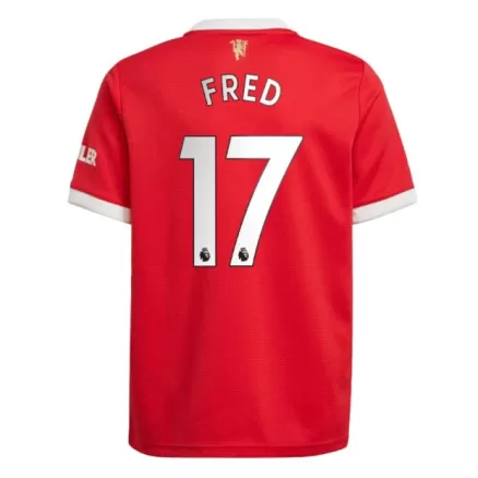 Manchester United FRED #17 Home Jersey 2021/22 - gojerseys