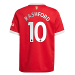 Manchester United RASHFORD #10 Home Jersey 2021/22
