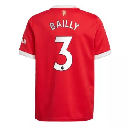 Manchester United BAILLY #3 Home Jersey 2021/22 - gojerseys