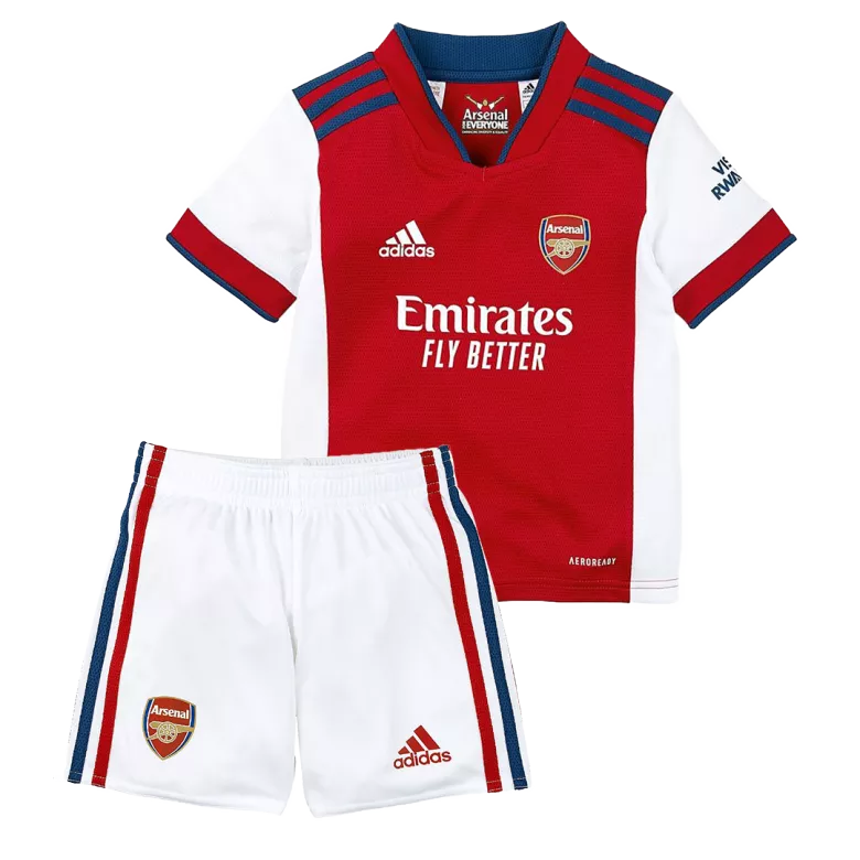 Arsenal Home Jersey Kit 2021/22 Kids(Jersey+Shorts) - gojersey