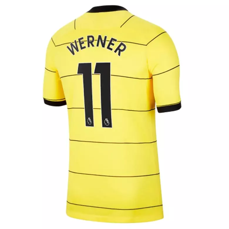 Chelsea WERNER #11 Away Jersey Authentic 2021/22 - gojersey