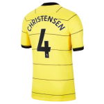 Chelsea CHRISTENSEN #4 Away Jersey Authentic 2021/22
