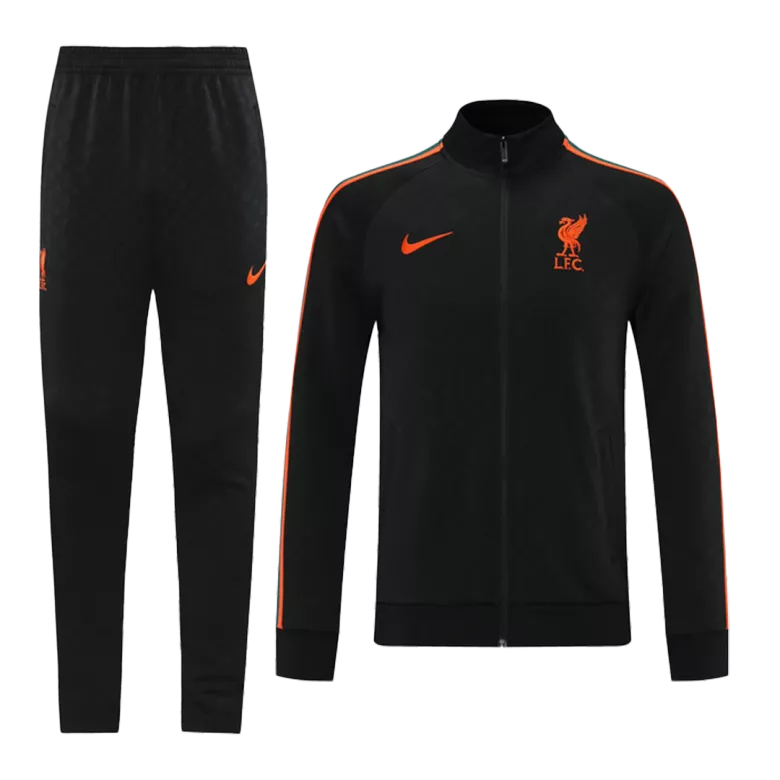 Liverpool Training Kit 2021/22 - Black (Jacket+Pants) - gojersey