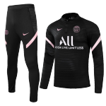 PSG Sweatshirt Kit 2021/22 - Black (Top+Pants)