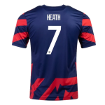 USA HEATH #7 Away Jersey 2021/22