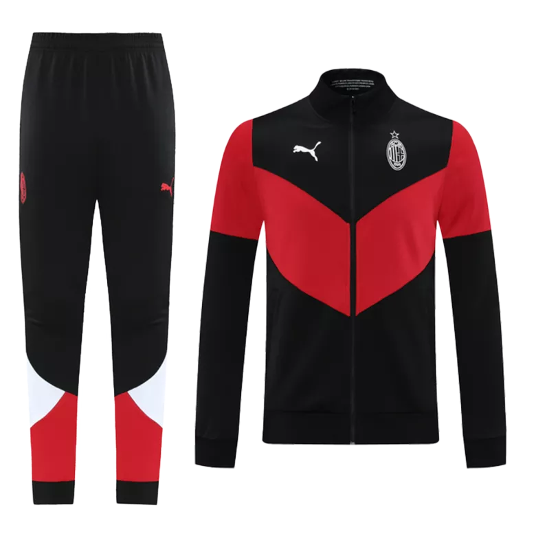 AC Milan Training Kit 2021/22 - Black&Red (Jacket+Pants) - gojersey