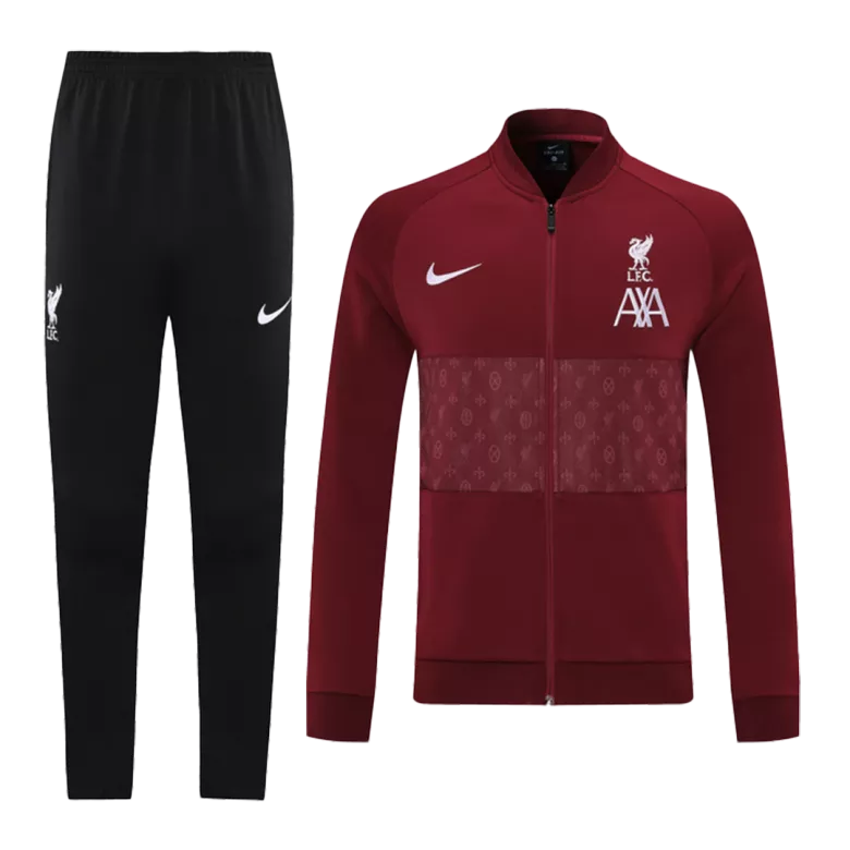 Liverpool Training Kit 2021/22 - Purplish Red (Jacket+Pants) - gojersey