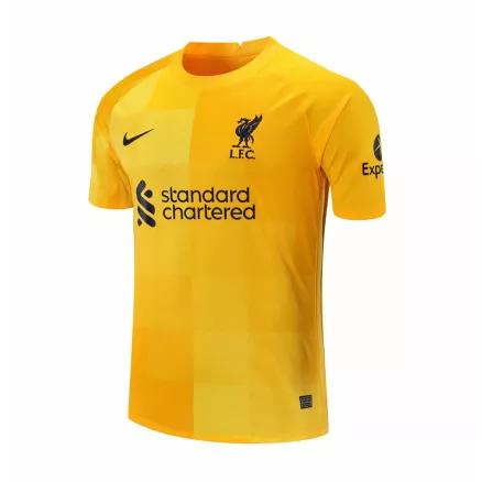 Liverpool Goalkeeper Jersey 2021/22 - Yellow - gojerseys