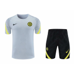 Chelsea Training Jersey Kit 2021/22 (Jersey+Shorts)