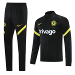 Chelsea Sweatshirt Kit 2021/22 - Black (Top+Pants)