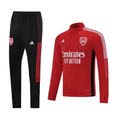 Arsenal Sweatshirt Kit 2021/22 - Red (Top+Pants) - gojersey