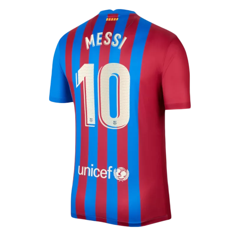 Barcelona MESSI #10 Home Jersey 2021/22 - gojersey