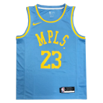 Los Angeles Lakers LeBron James #23 NBA Jersey Swingman Nike light Blue - Classic