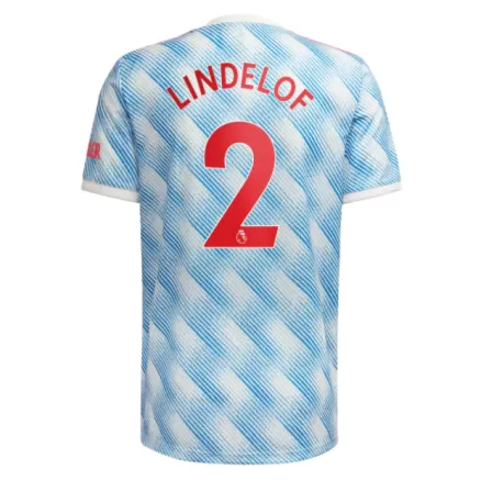 Manchester United LINDELOF #2 Away Jersey 2021/22 - gojerseys