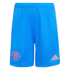 Manchester United Away Soccer Shorts 2021/22 - goaljerseys