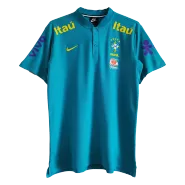 Brazil Polo Shirt 2021 - Blue - goaljerseys