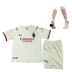 AC Milan Away Jersey Kit 2021/22 Kids(Jersey+Shorts+Socks)