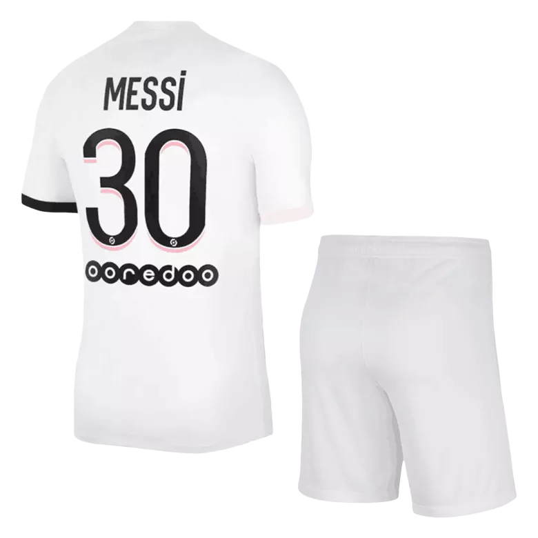 PSG Messi #30 Away Jersey Kit 2021/22 (Jersey+Shorts) - gojersey