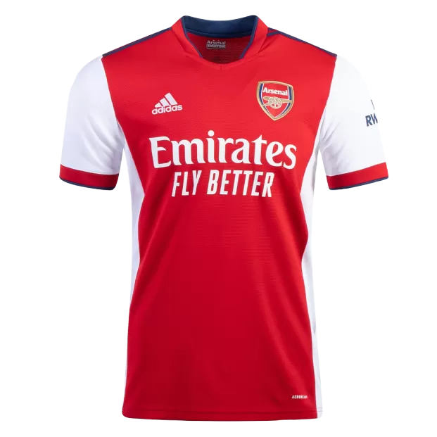 Arsenal 21/22 Authentic Home Jersey SideJersey