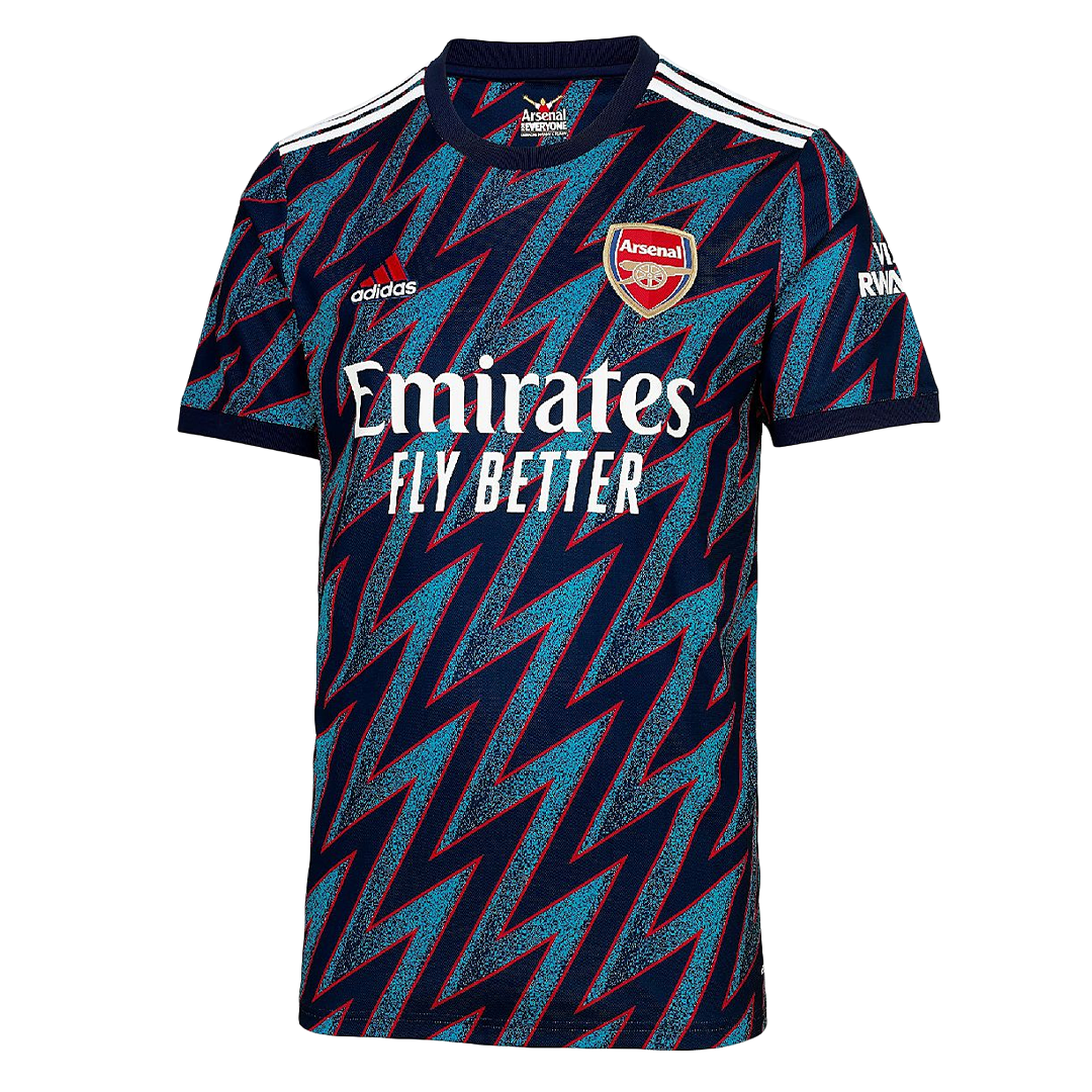 Adidas Arsenal Third Authentic Shirt 2023-24 with Zinchenko 35 Printing