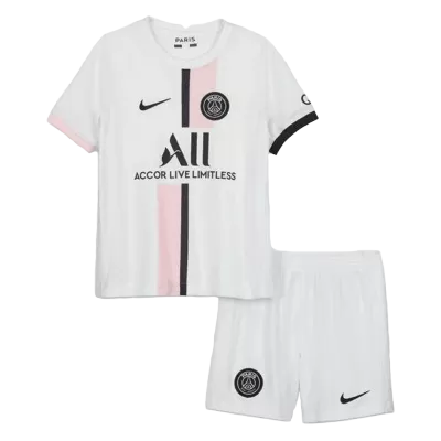 PSG Away Jersey Kit 2021/22 Kids(Jersey+Shorts) - gojersey