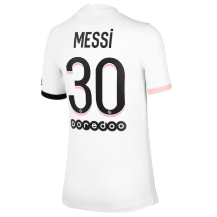 PSG Messi #30 Away Jersey Authentic 2021/22