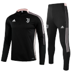 Juventus Sweatshirt Kit 2021/22 - Black (Top+Pants)