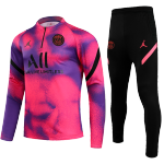 PSG Sweatshirt Kit 2021/22 - Black (Top+Pants)