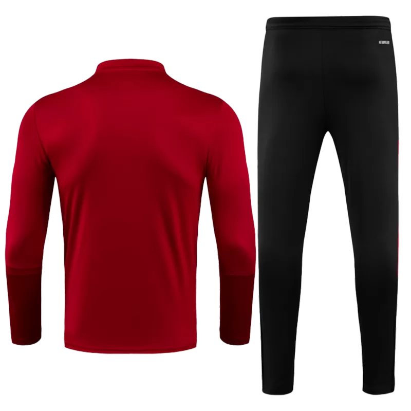Bayern Munich Sweatshirt Kit 2021/22 - Kid Red (Top+Pants) - gojersey