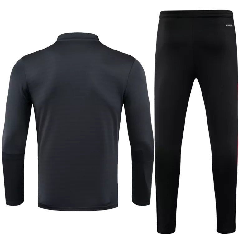 Bayern Munich Sweatshirt Kit - Kid Dark Gray (Top+Pants) - gojersey