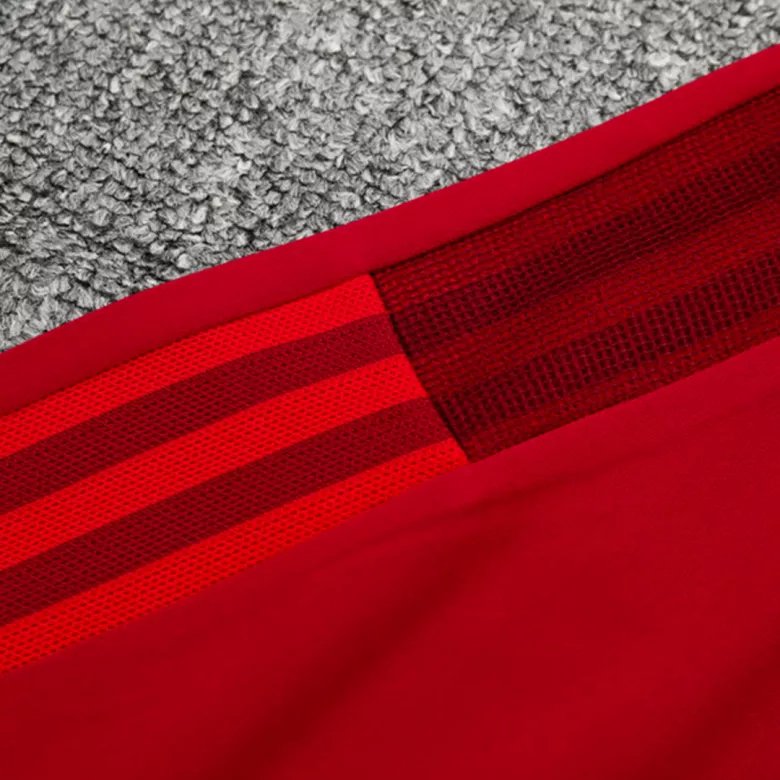 Bayern Munich Sweatshirt Kit 2021/22 - Kid Red (Top+Pants) - gojersey