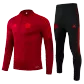 Bayern Munich Sweatshirt Kit 2021/22 - Red (Top+Pants) - goaljerseys