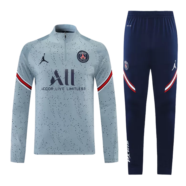 PSG Sweatshirt Kit 2021/22 - Gray (Top+Pants) - gojersey