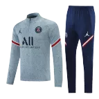 PSG Sweatshirt Kit 2021/22 - Gray (Top+Pants) - goaljerseys