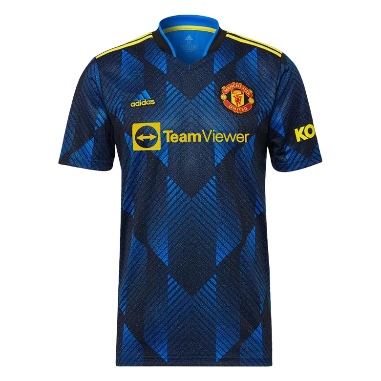 RONALDO #7 Manchester United Third Away Jersey 2021/22 - Long Sleeve