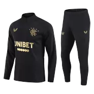 Glasgow Rangers Sweatshirt Kit 2021/22 - Black (Top+Pants) - goaljerseys