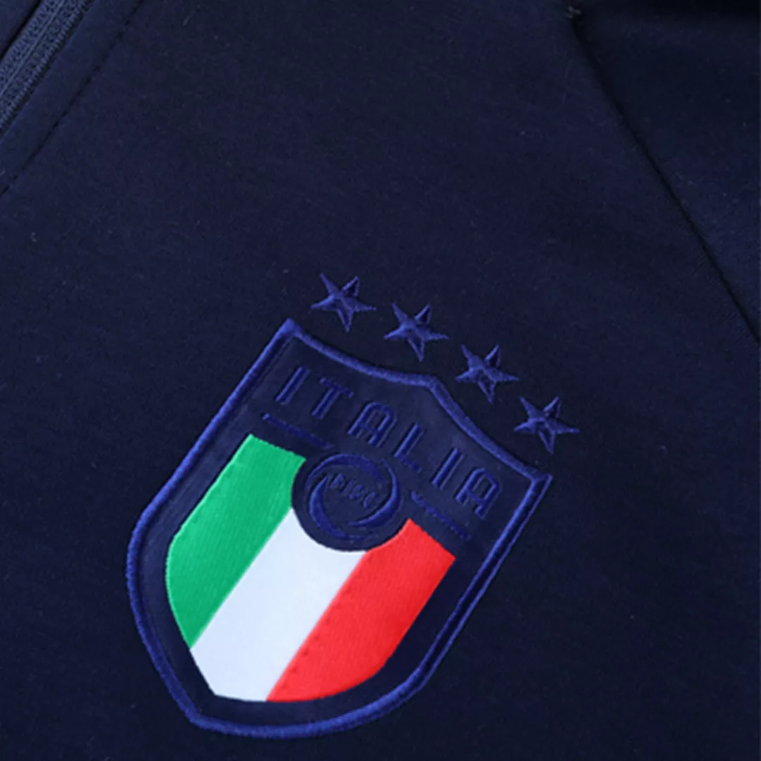 Italy Hoodie Jacket 2021/22 Royal Blue - goaljerseys