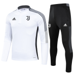 Juventus Sweatshirt Kit 2021/22 - Kid White (Top+Pants)