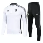 Juventus Sweatshirt Kit 2021/22 - Kid White (Top+Pants) - goaljerseys