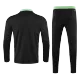 Manchester United Sweatshirt Kit 2021/22 - Black (Top+Pants) - gojerseys