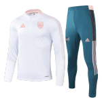 Arsenal Sweatshirt Kit 2021/22 - White (Top+Pants)