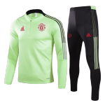 Manchester United Sweatshirt Kit 2021/22 - Green (Top+Pants)