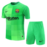 Barcelona Goalkeeper Jersey Kit 2021/22 (Jersey+Shorts)