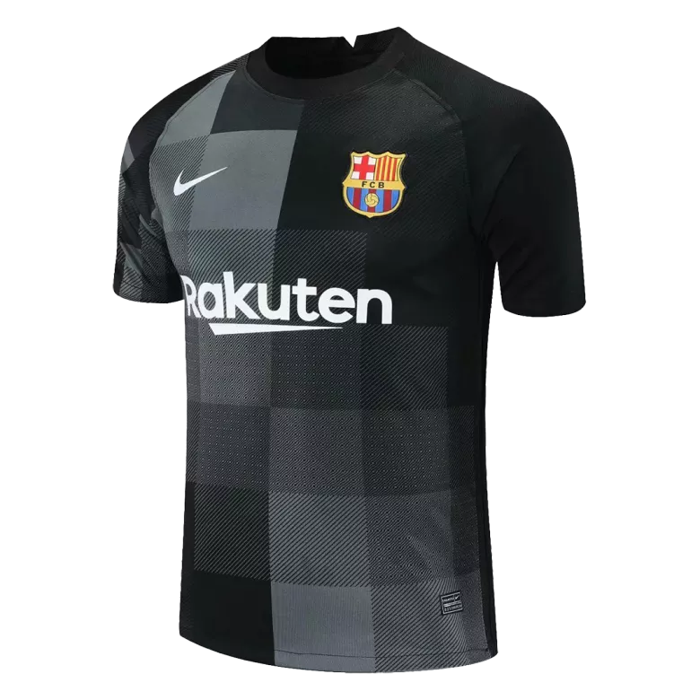 Barcelona Goalkeeper Jersey 2021/22 - Black - gojersey