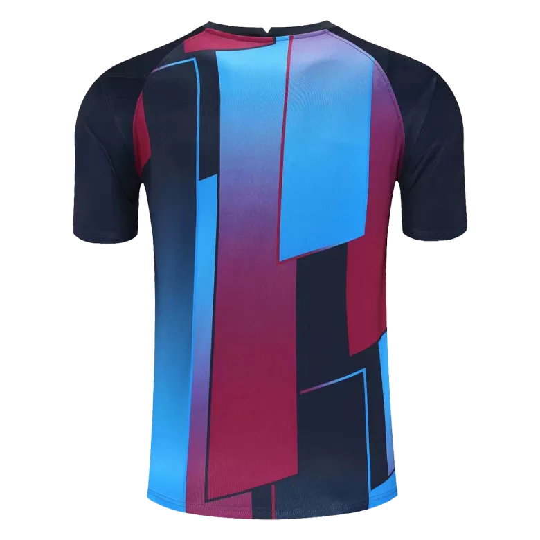 Barcelona Training Jersey 2021/22 - Blue&Red - gojersey