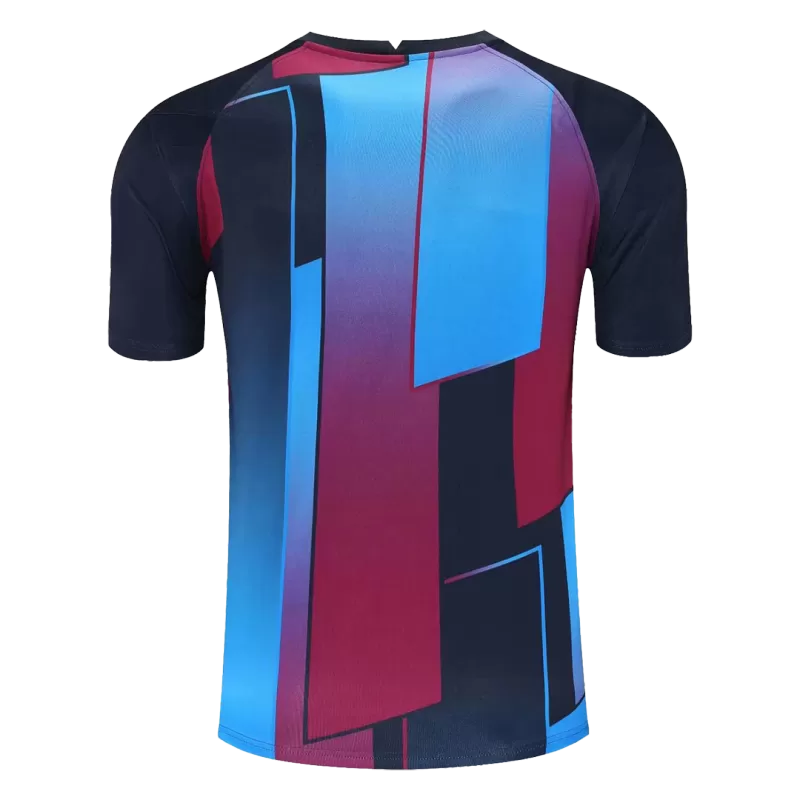 Barcelona Training Jersey 2021/22 - Blue&Red - gojersey