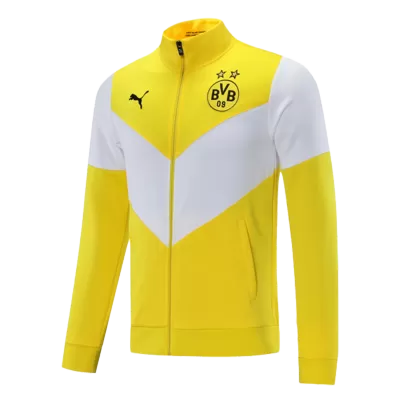 Borussia Dortmund Training Jacket 2021/22 Yellow&White - gojersey