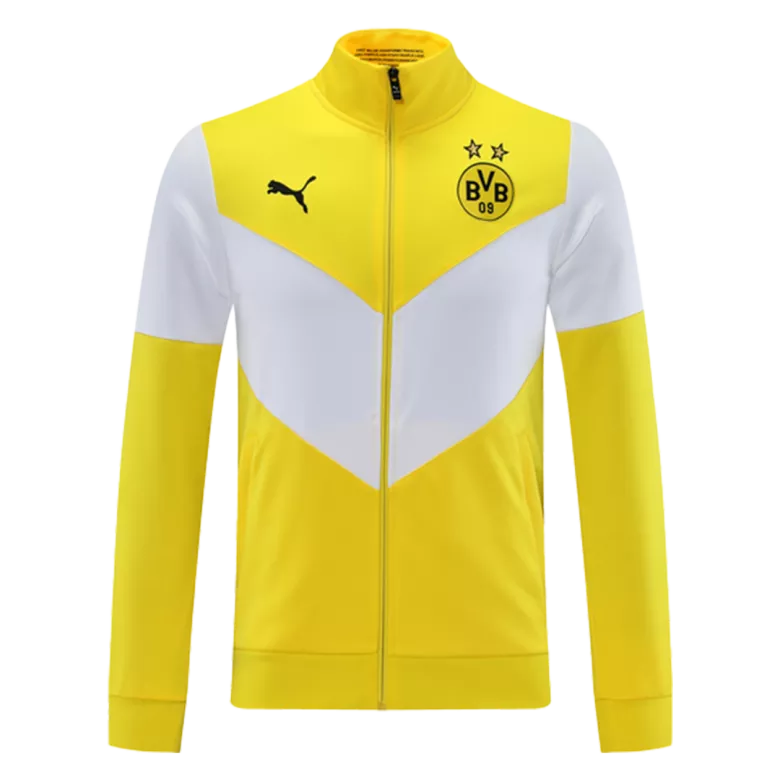 Borussia Dortmund Training Jacket 2021/22 Yellow&White - gojersey