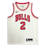 Chicago Bulls Lonzo Ball #2 NBA Jersey Swingman Nike White - Association